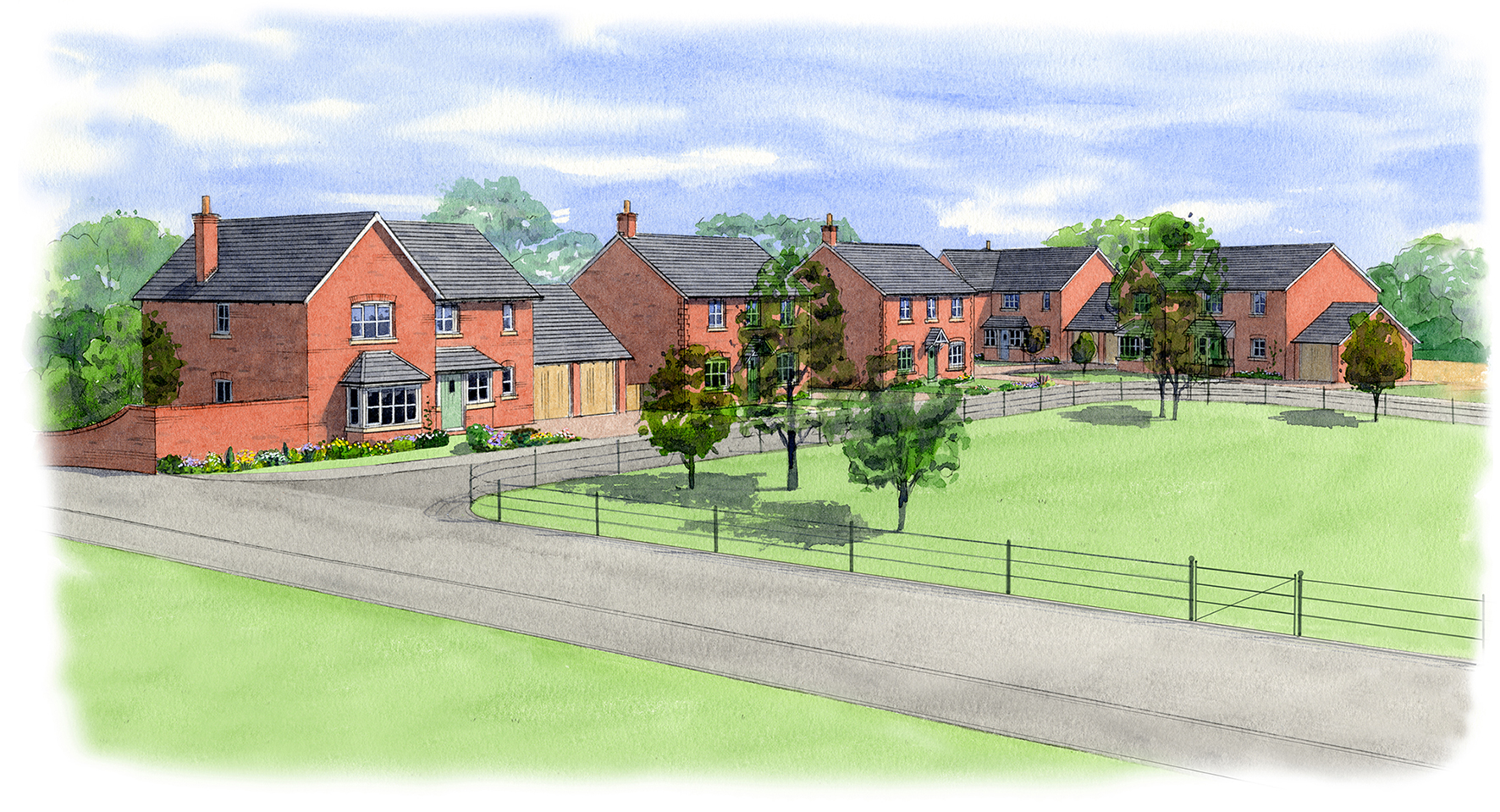 terrace and detached homes for sale Shropshire