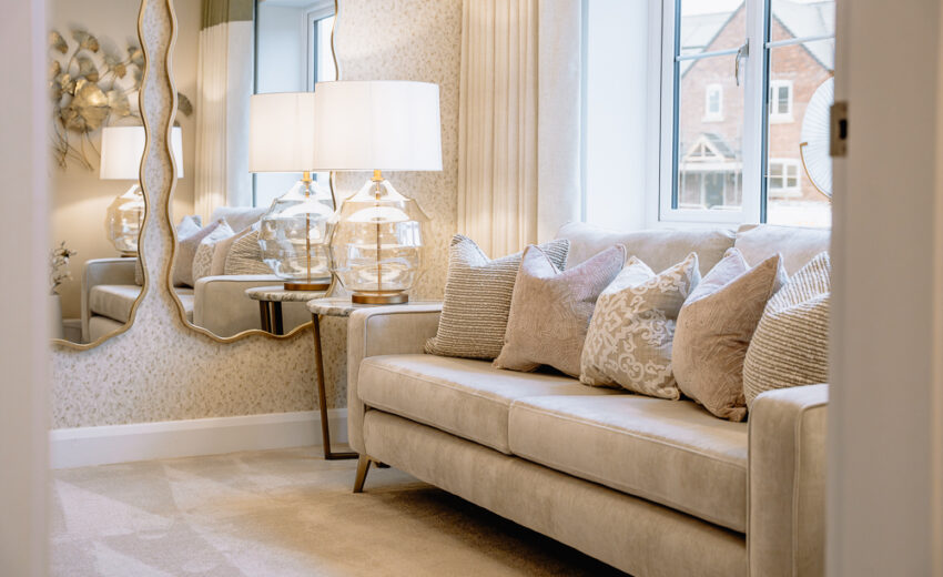 St Oswalds Meadow Sherbourne - Living Room with a Sofa