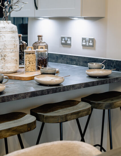 Modern Kitchen in a New Build