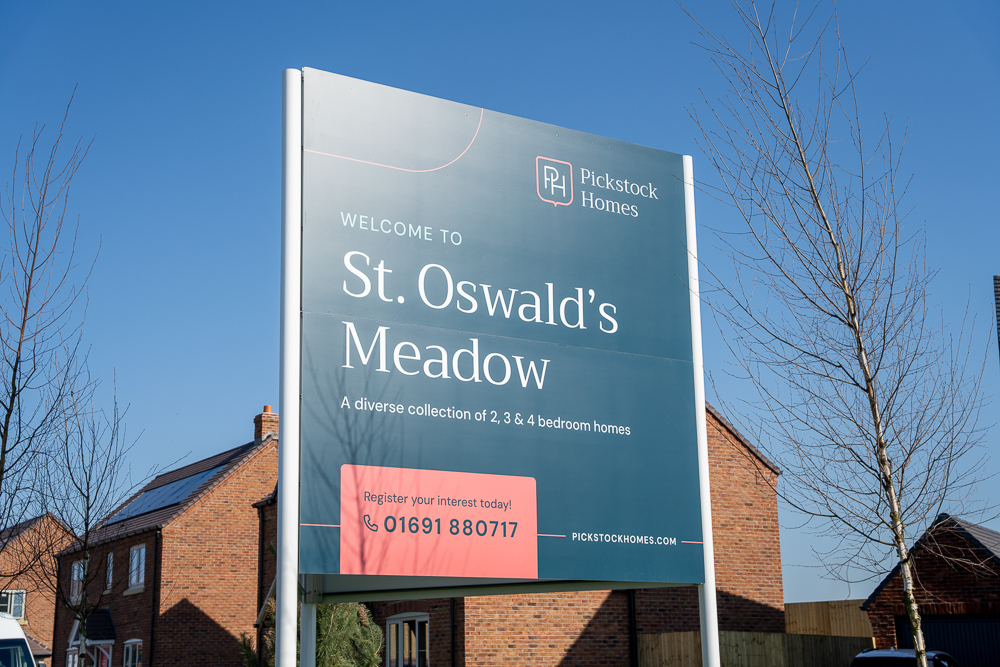 St Oswalds Meadow - New Builds in Oswestry
